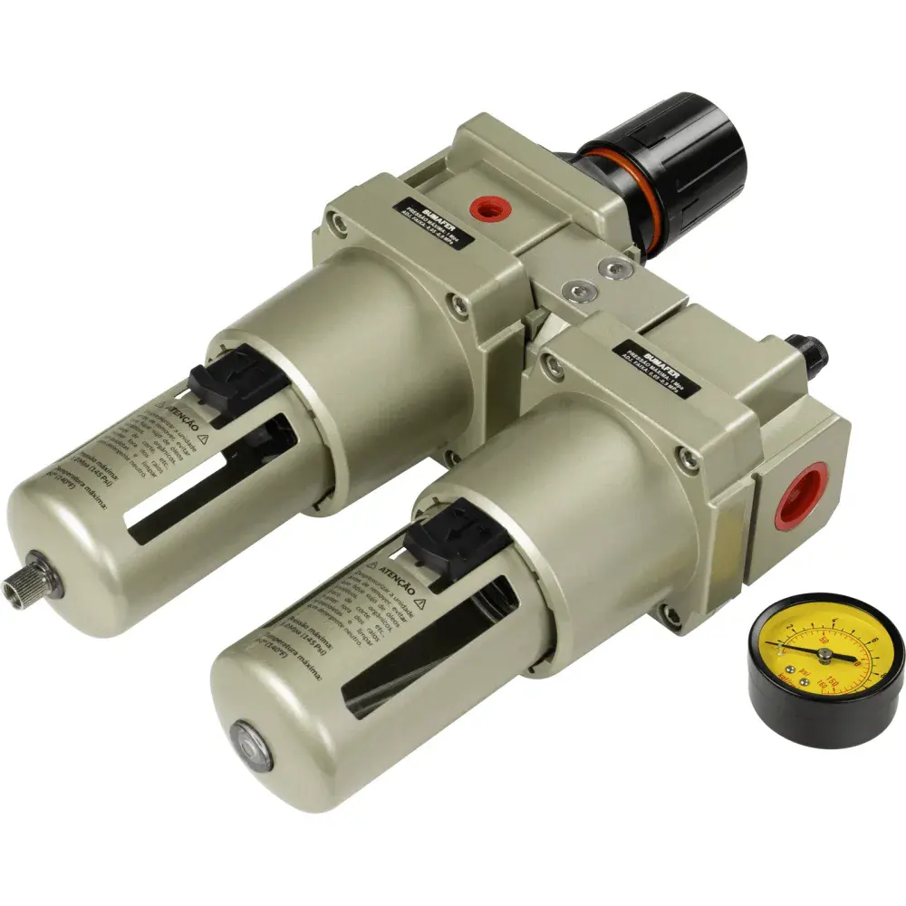 Regulador de lubrificação ar 145 lbf/pol 3/4 Bumafer — fotografia 12