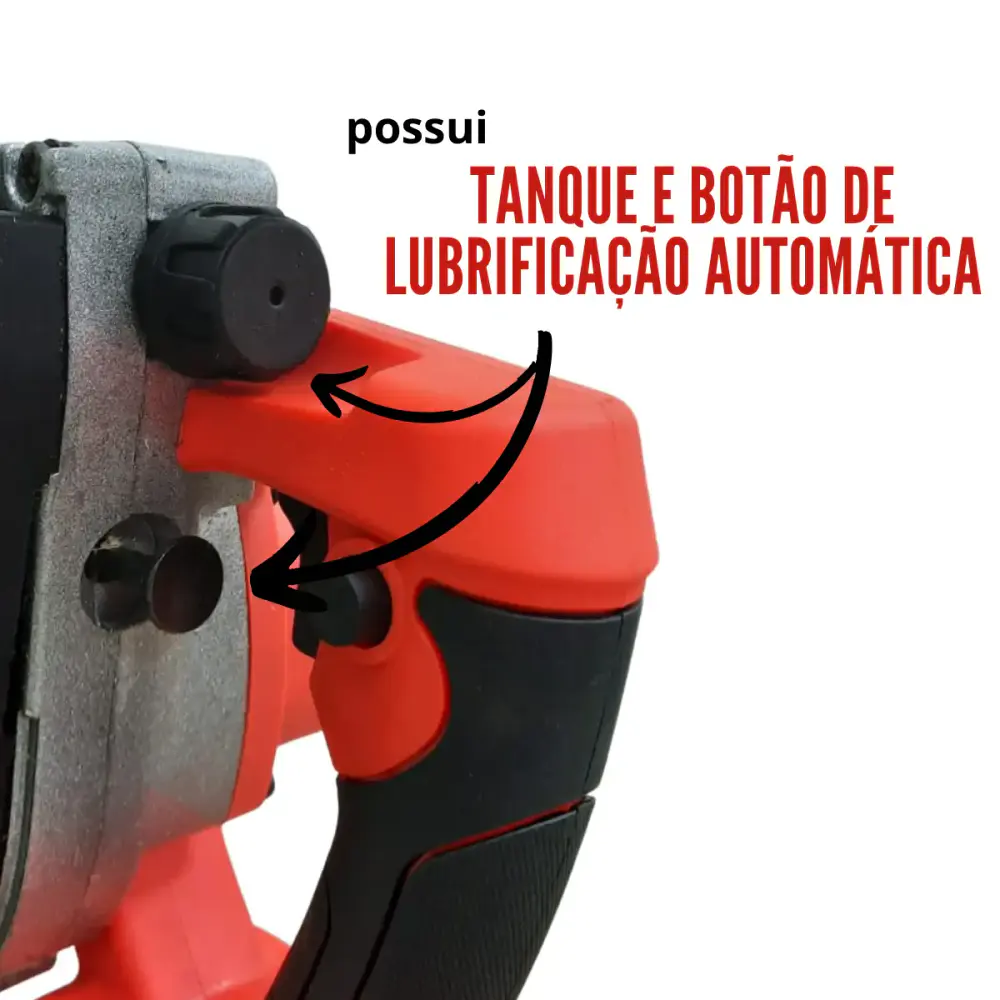 Motosserra a bateria 18V sabre 12 POL com maleta iwmsb ImportWay — fotografia 7