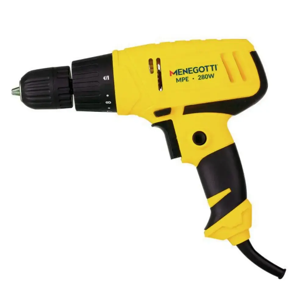 Parafusadeira elétrica 3/8 POL 280W 750 RPM MPE Menegotti 110 V