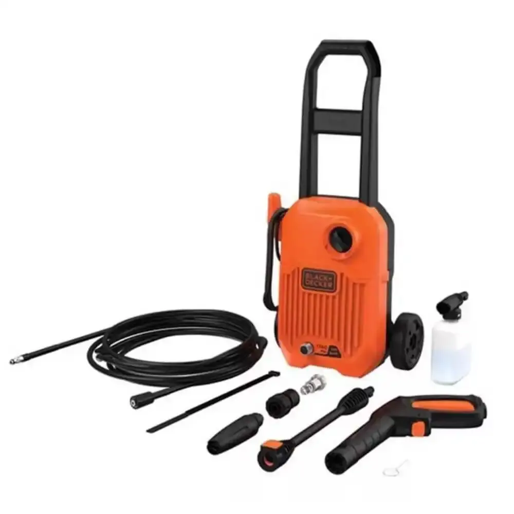 Lavadora de alta pressão 1500W 1740 PSI 6,8 l/min black & decker 220 V — fotografia 12