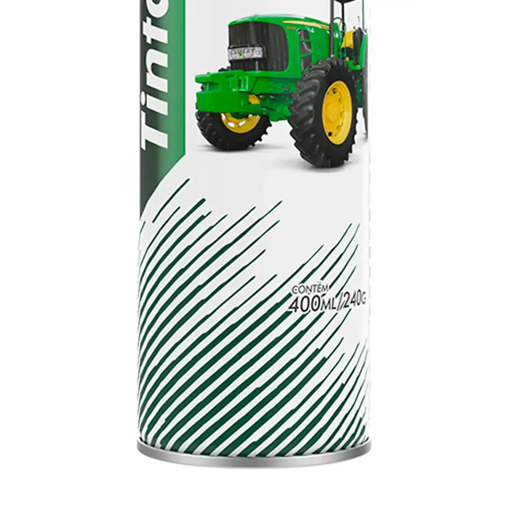 Tinta spray 400ML vermelho agrícola AE0100142 Mundial prime — fotografia 4