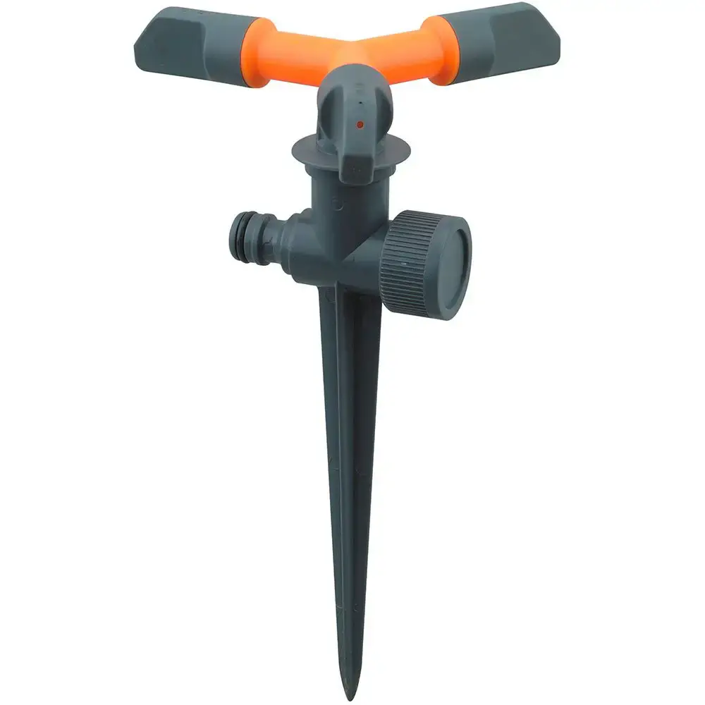 Aspersor Rotativo Engate Rápido com 3 Braços 24 cm MERAX — fotografia de referência