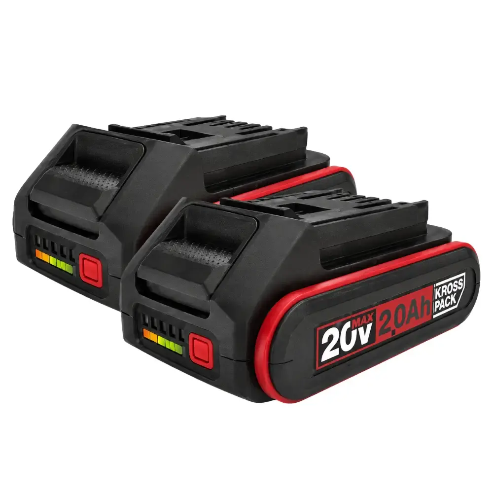 Martelete plus brushless tile pulse 20V 1,7J com 2 baterias carregador e maleta Kress — fotografia 4