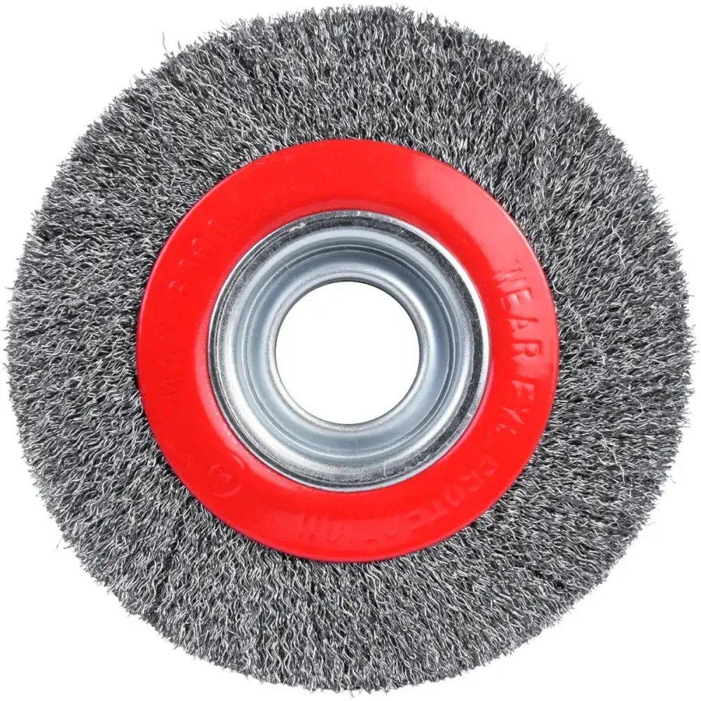 Escova circular com arame ondulado 1 25,40MM Worker — fotografia 7