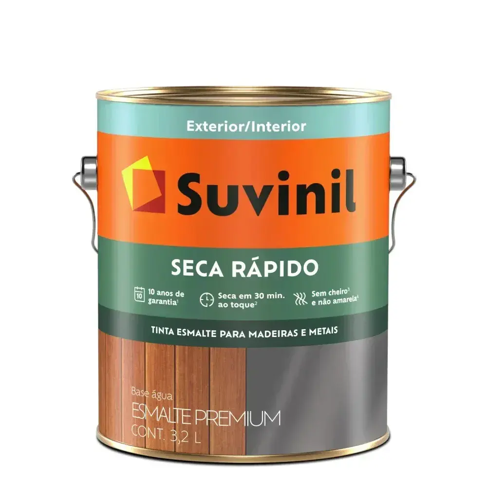Esmalte seca rápido base brilho A2 3,2L suvinil Suvinil Selfcolor — fotografia 2