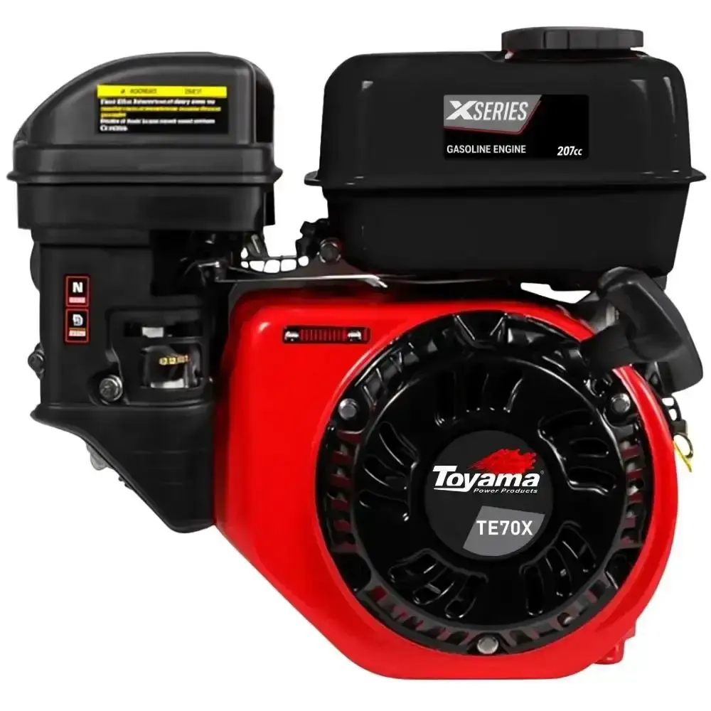 Motor gasolina 7HP 4 tempos com partida manual TE70X-G2 Toyama — fotografia 2
