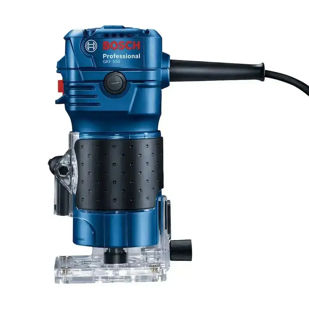 Tupia para laminado 6MM 550W Bosch com fresa macho e fêmea evald 110 V — fotografia 4