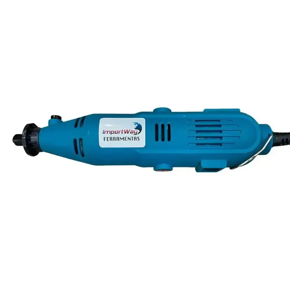 Micro retifica com maleta e kit 160 peças iwkmr ImportWay 110 V — fotografia 7