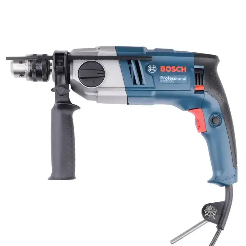 Furadeira industrial 1/2 POL com impacto 800W com reversão GSB 20-2RE Bosch 220 V — fotografia de referência
