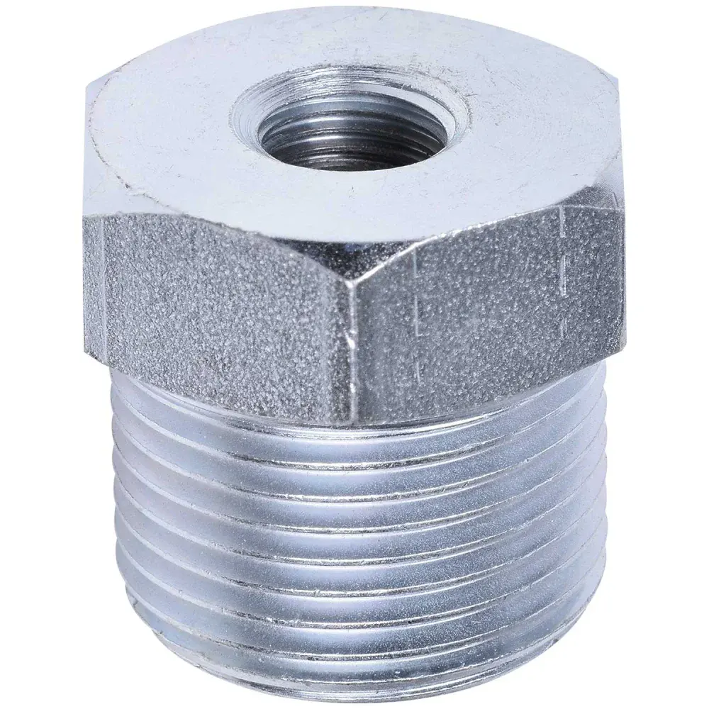 Redução macho e fêmea 1 x 1/4 bicromada bsp Conelub — fotografia 3