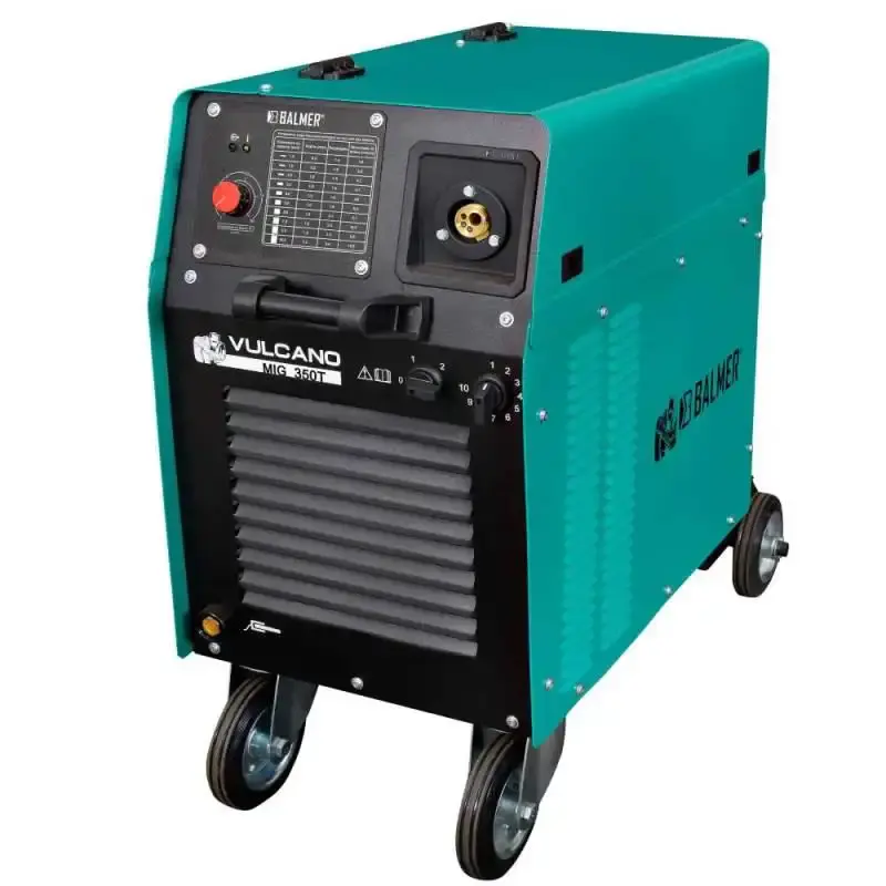 Solda mig/mag 350A vulcano 350T trifásico 220/380V Balmer — fotografia de referência
