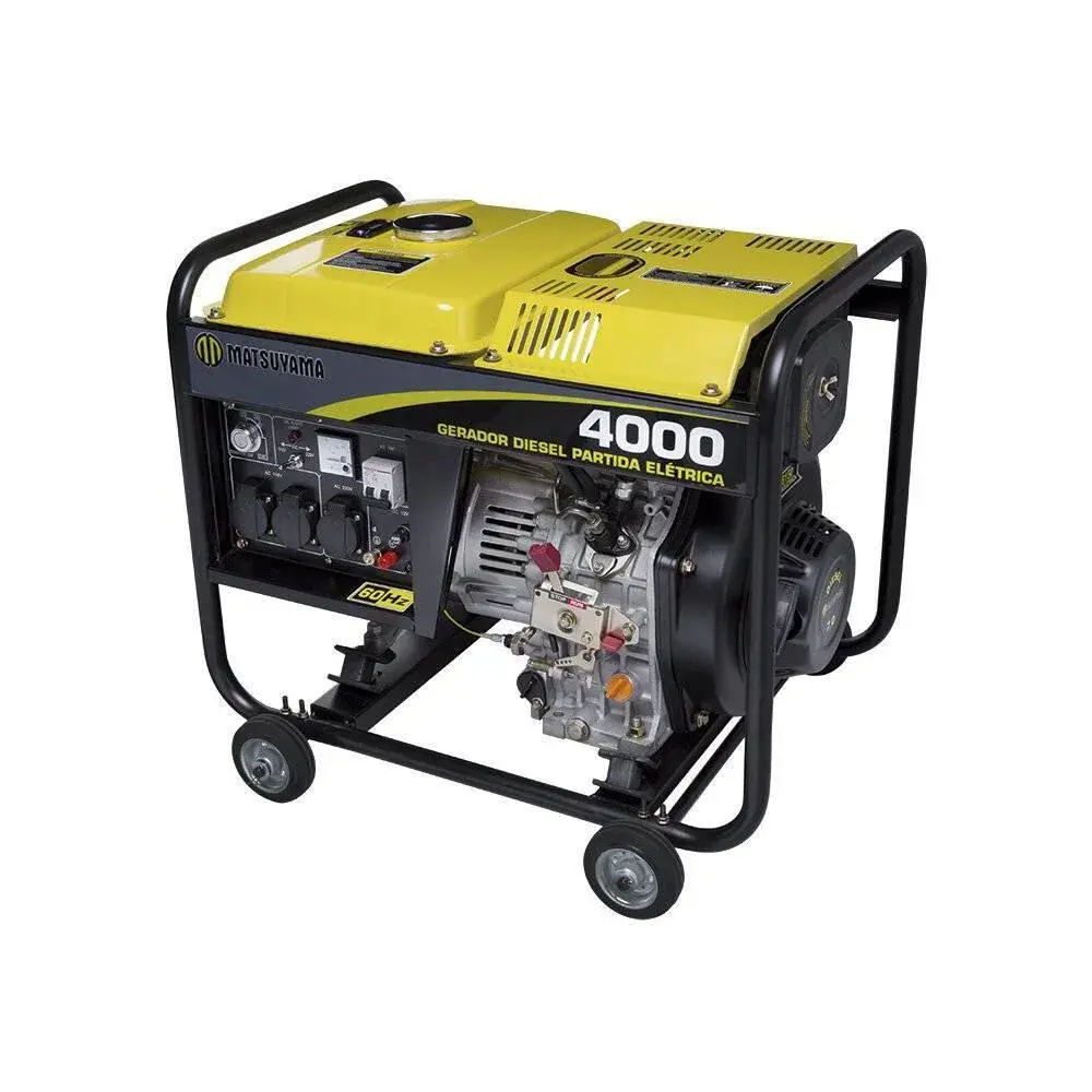 Gerador diesel 400 gda 4000 Matsuyama 127/220V — fotografia de referência