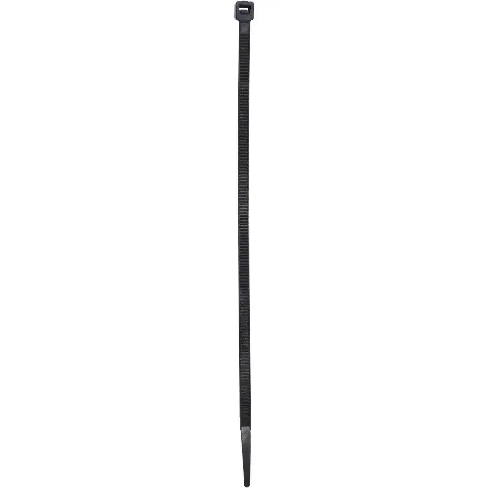 Abraçadeira nylon 2,5MM x 200MM preta Kala 100 peç — fotografia 7