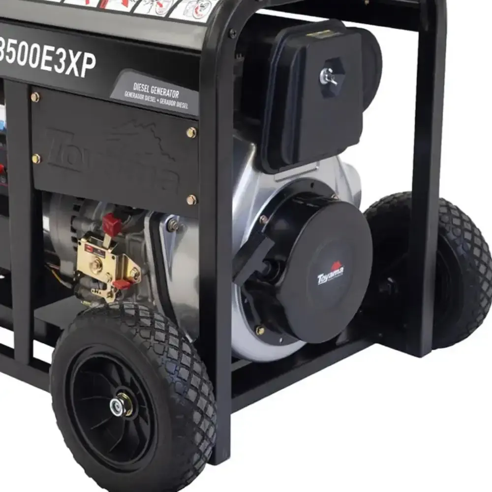 Gerador a Diesel 7,5 kVA Trifásico 380V TDG8500E3XP TOYAMA — fotografia 5