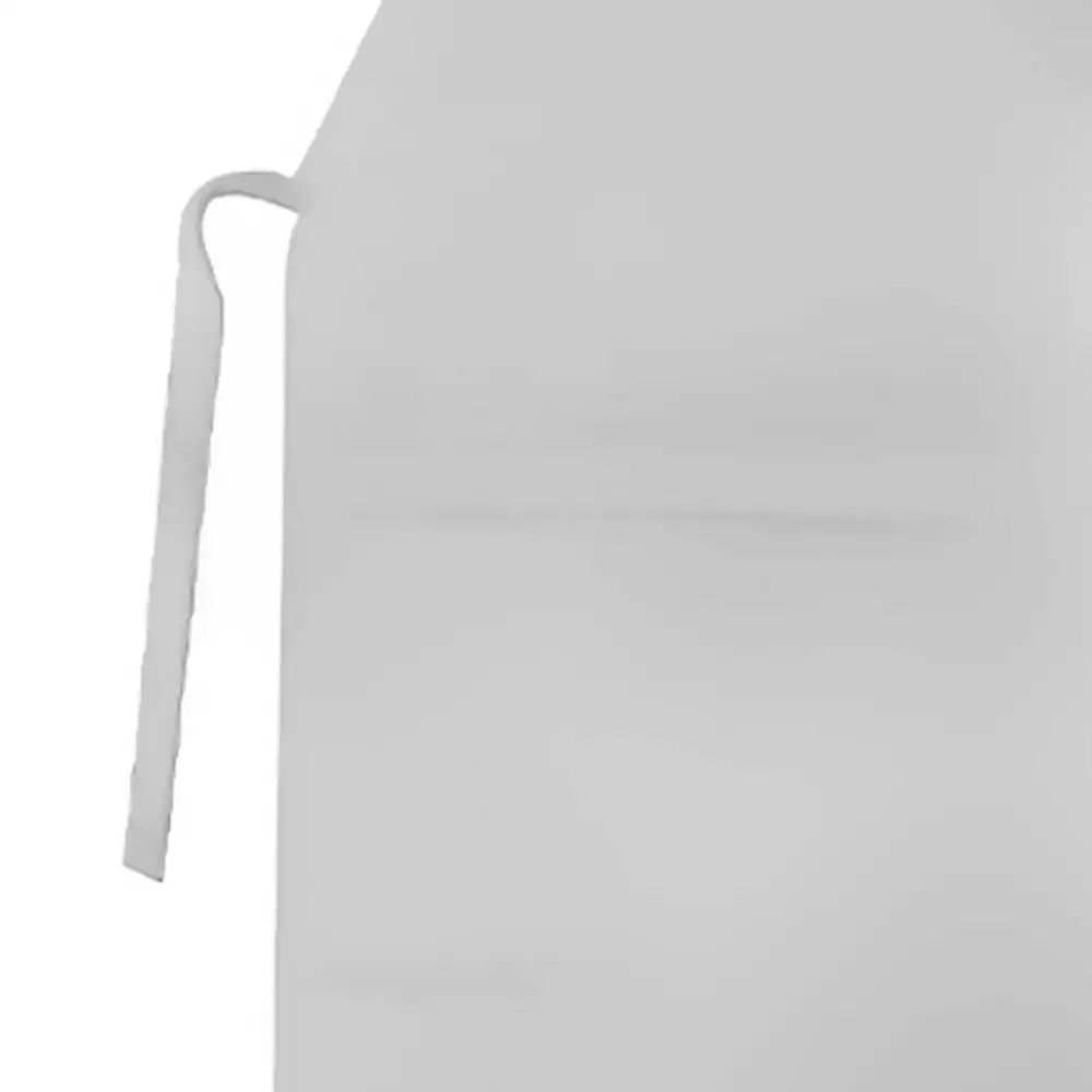 Avental de PVC Forrado 120 x 70 cm Branco com 10 Uni PLASTCOR — fotografia 4