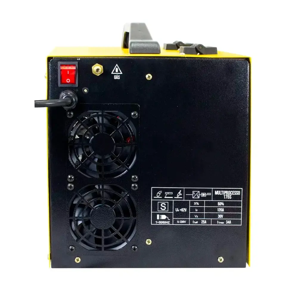 Máquina de solda 195A multiprocesso 195I 220V mono V8 — fotografia 5