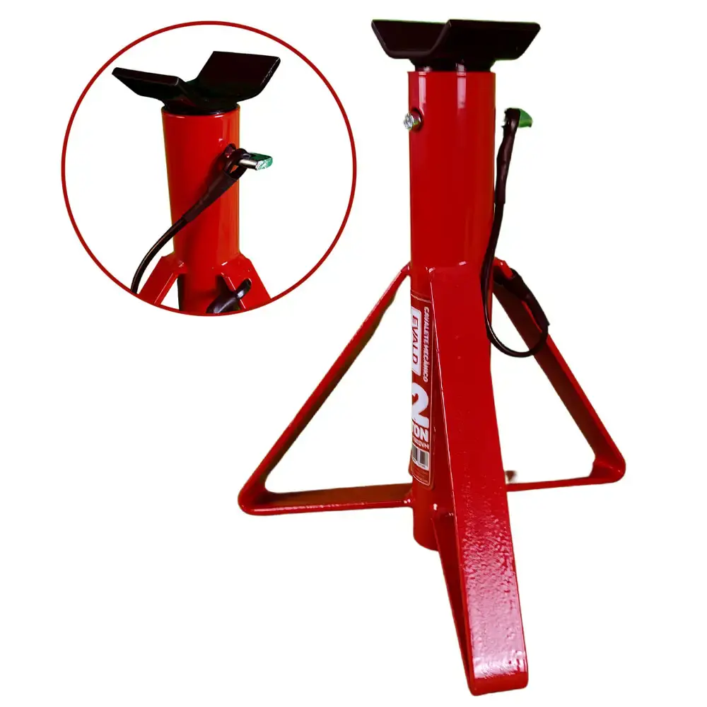Cavalete mecânico automotivo 2 TON EV1002LR Evald Vermelho — fotografia 5
