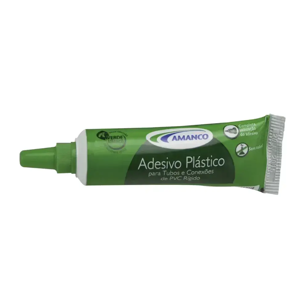 Adesivo plástico pvc em bisnaga 17G Amanco — fotografia 2
