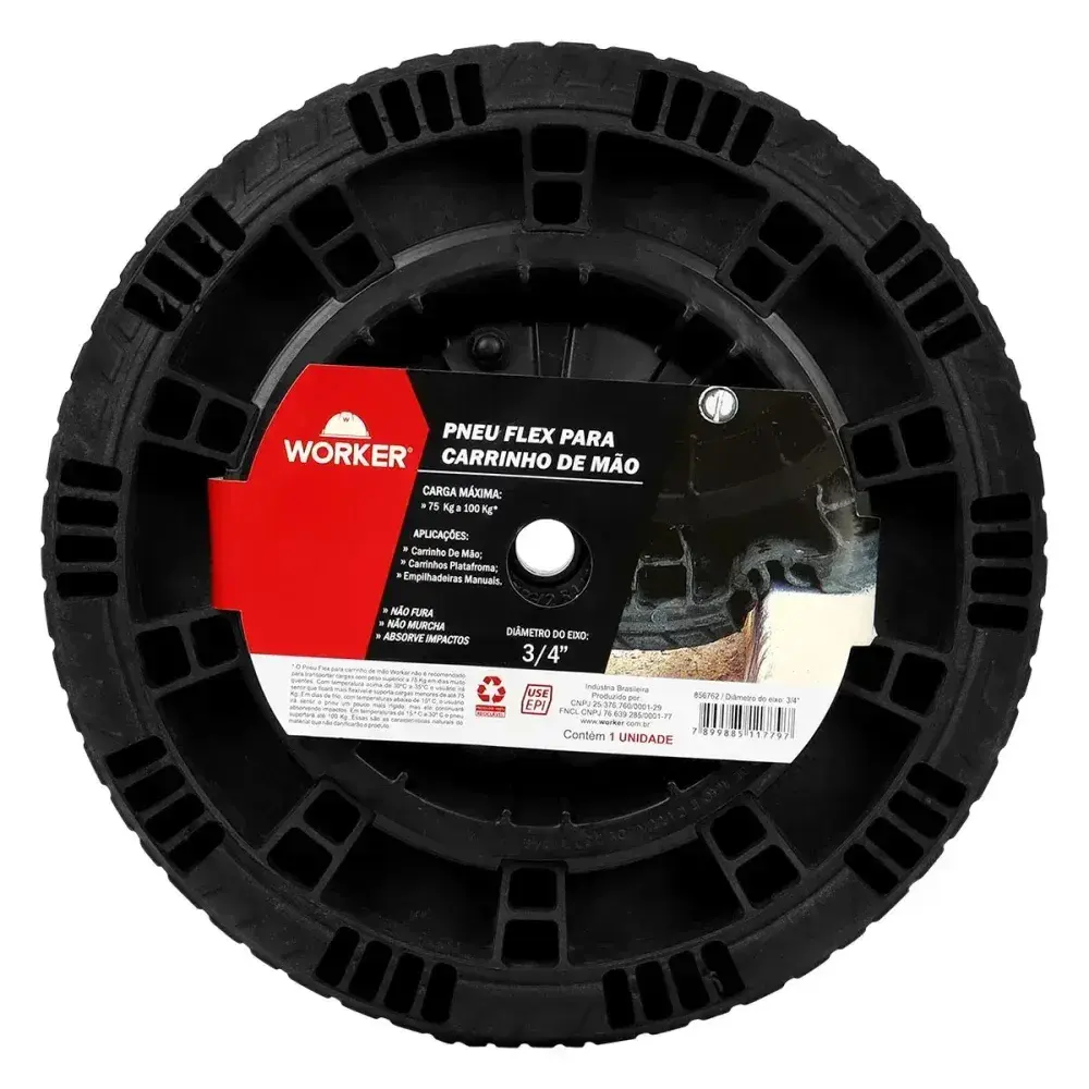 Roda completa flex border em termoplástico 3/4 Worker — fotografia 7