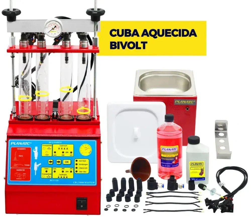 Maquina de limpeza bico lb 23000 master biv Planatc — fotografia 5