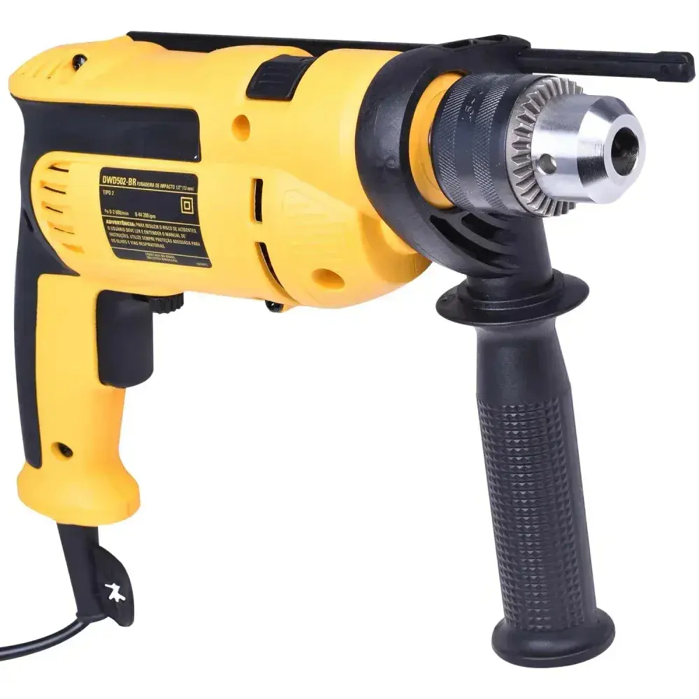 Furadeira de impacto DWD502BR velocidade reversível Dewalt — fotografia 7