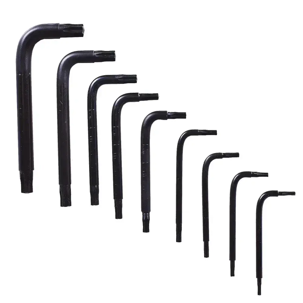 Chave torx tipo l jogo curto 230409SBR belzer - 9 peç Belzer/sata — fotografia 8