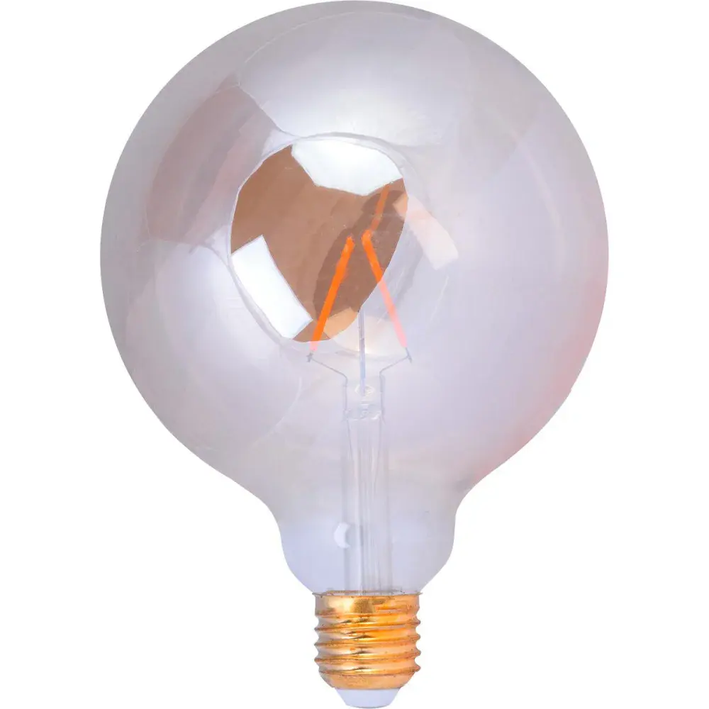 Lâmpada led filamento vintage globo G125 bivolt Liege