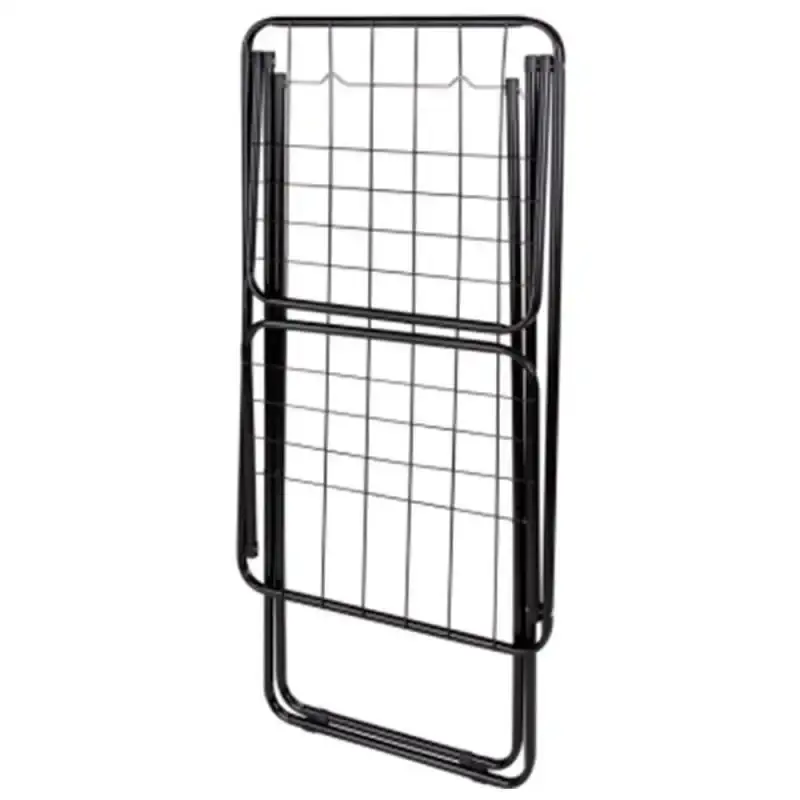 Varal de Chão com Abas Slim 89 x 49 x 144 CM Preto 6216 MOR — fotografia 5