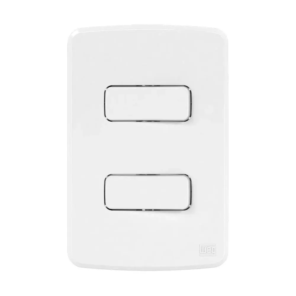 Interruptor 2TS linha composé 4X2 branco 10A da WEG