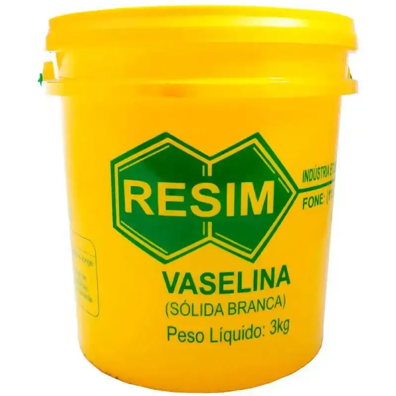 Vaselina industrial sólida 3KG branca V11G resim — fotografia de referência