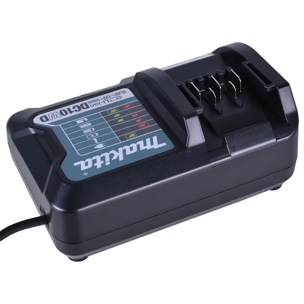 Carregador de bateria ion de lítio 12V bivolt - DC10WD Makita — fotografia 3