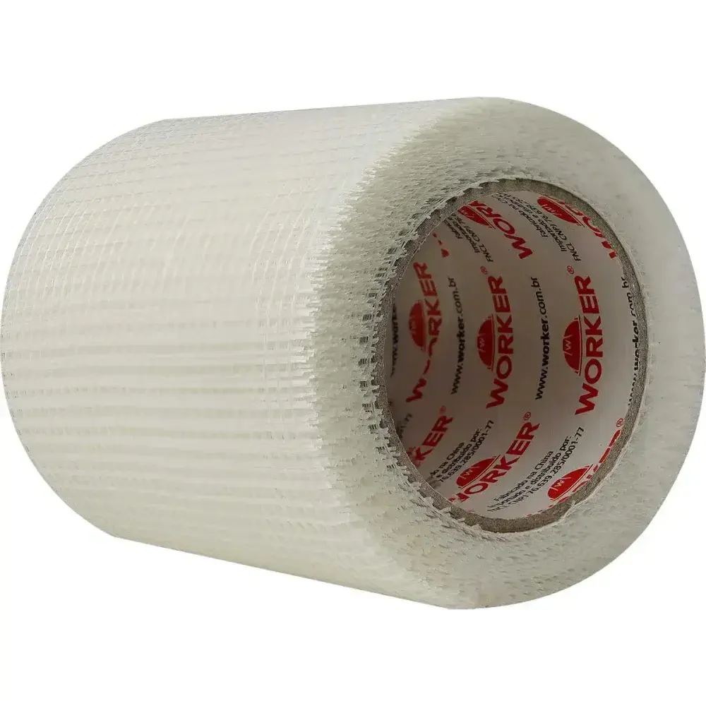 Tela adesiva drywall trancada 100MMX20M Worker — fotografia 8