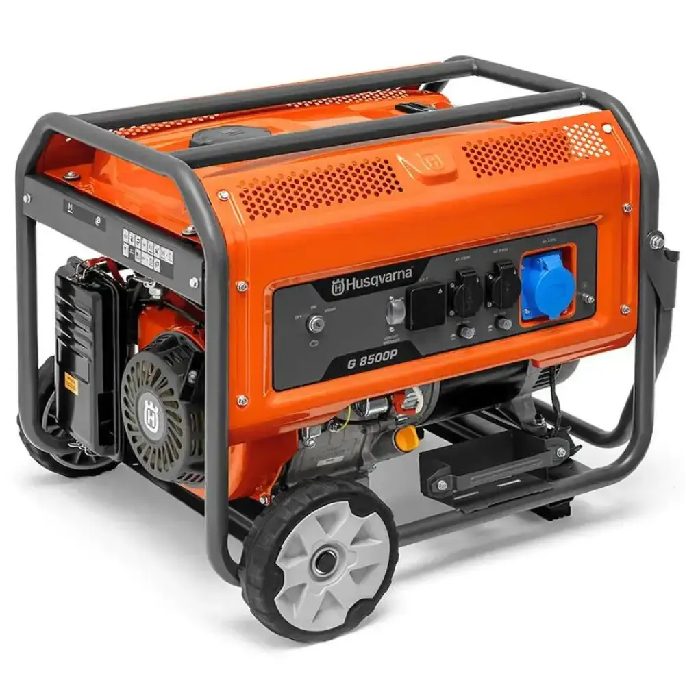 Gerador de energia a gasolina 16HP 8,0KW 4 tempos G8500P Husqvarna
