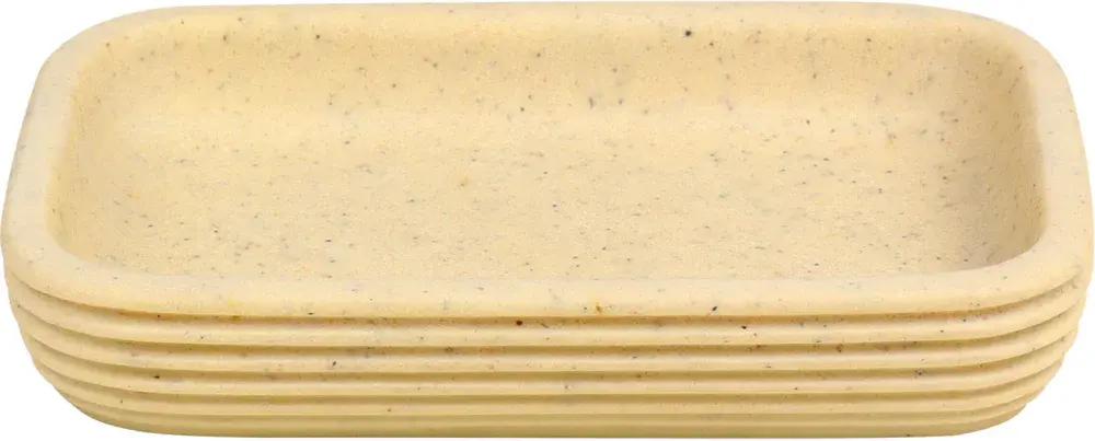 Saboneteira redonda creme 10,4X9,2X2,5CM Kala — fotografia de referência