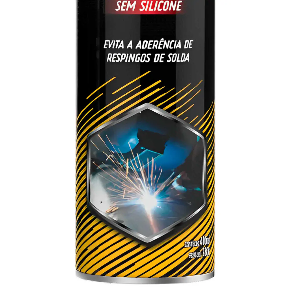 Anti Respingo Spray Solda 400ml s| Silicone 06 Uni Mundial Prime — fotografia 4