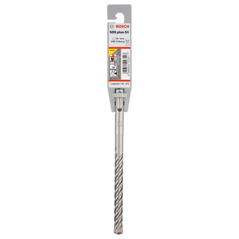 Broca para martelo sds plus 5X 10MM Bosch — fotografia de referência