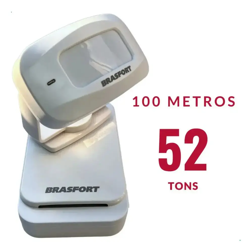 Anunciador de presença com sensor 100 metros e 52 tipos de sons Brasfort — fotografia 4