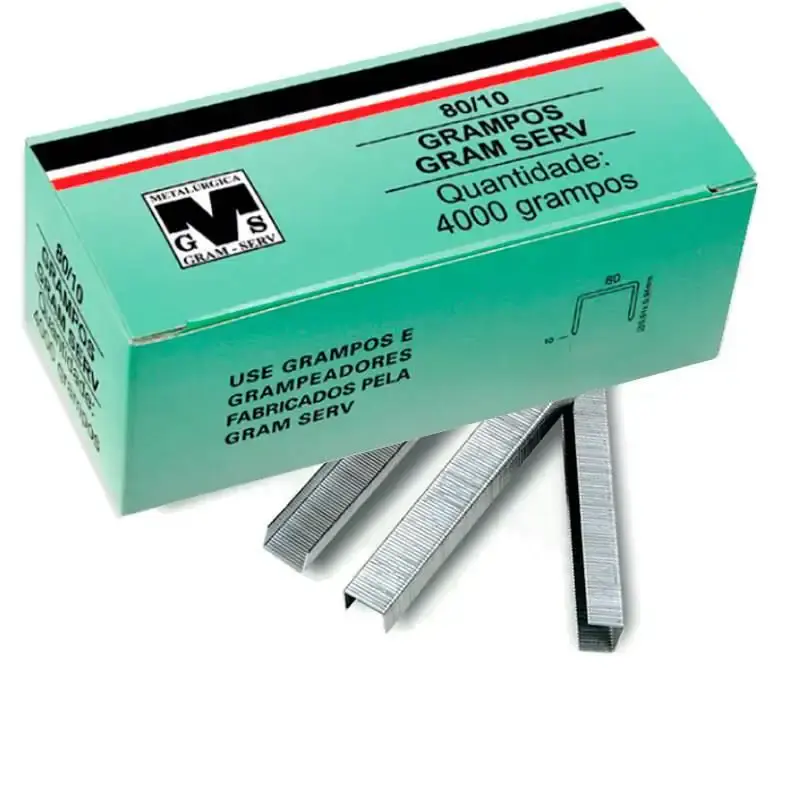 Grampo 80/10 PCW para grampeador tapeceiro Rocama