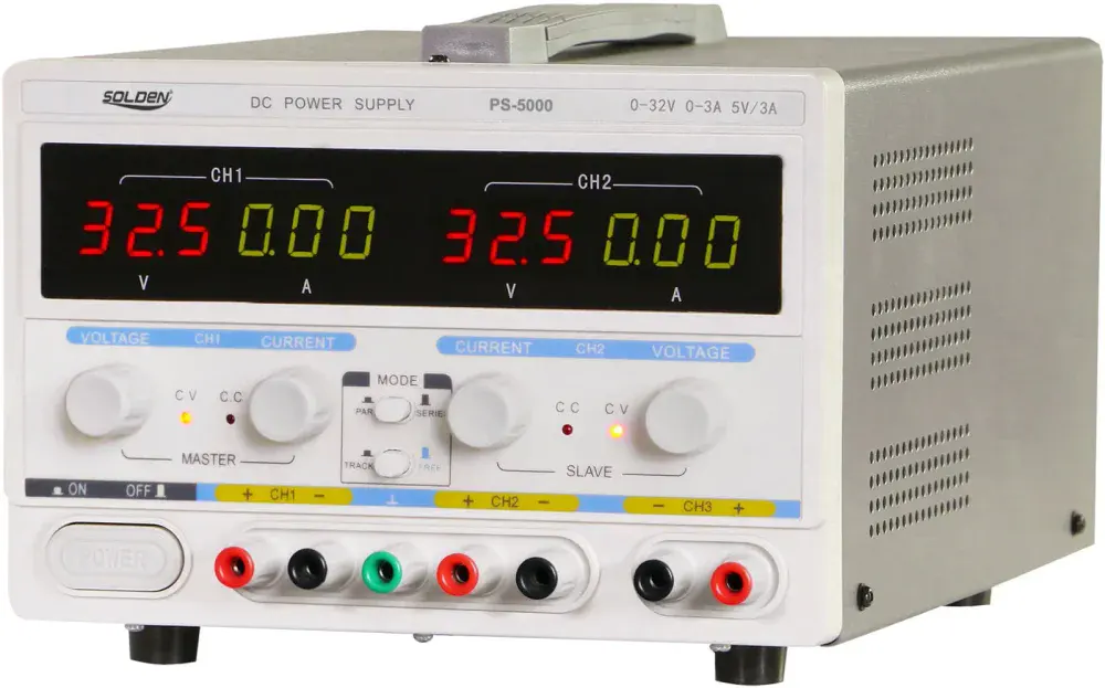 Fonte de alimentação PS-5000 até 32V 3A bivolt Solden — fotografia 2
