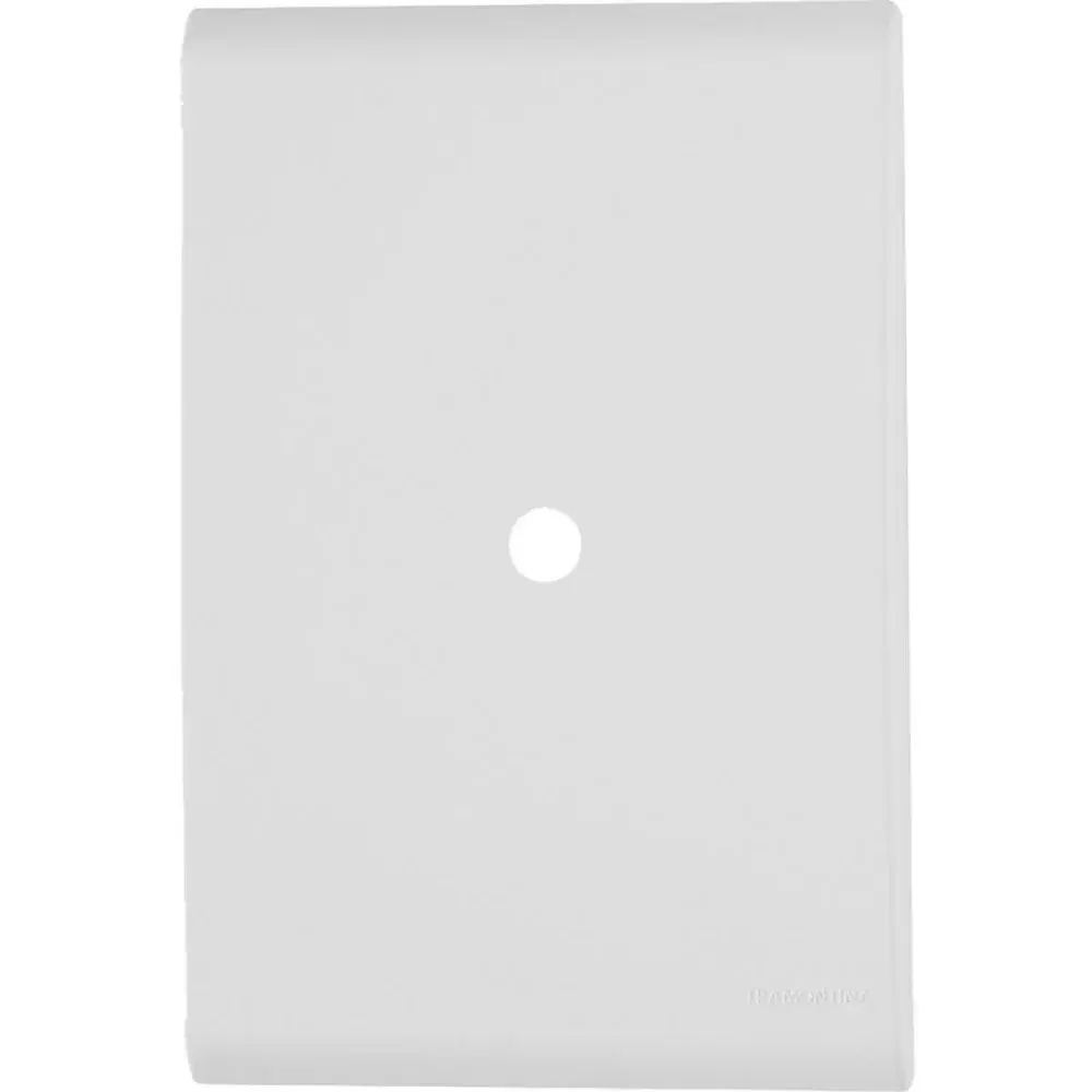 Placa com 1 furo 9,5 mm 4X2 liz branca Tramontina — fotografia de referência