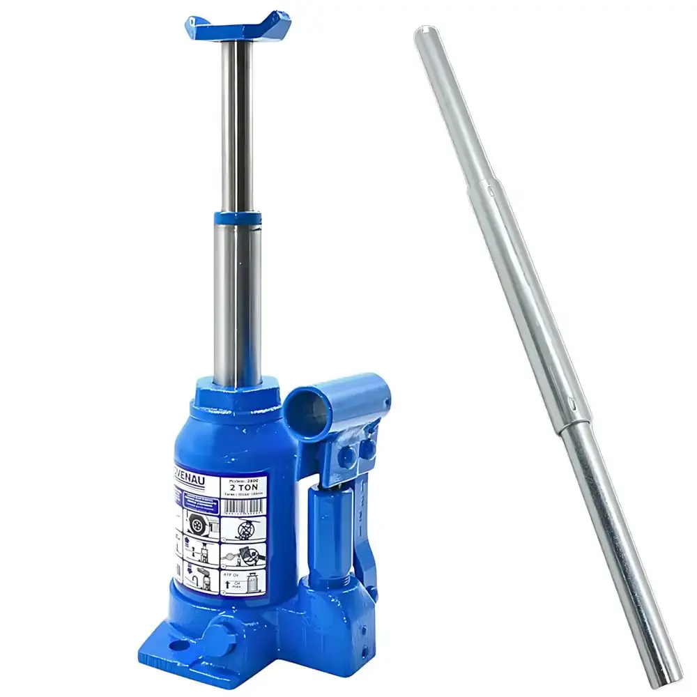 Macaco hidráulico garrafa 2TON troller 2 estágios EF-2T 2800RP Bovenau