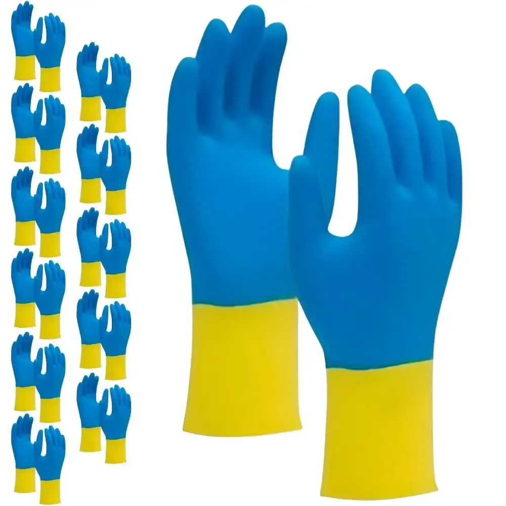 Luva CG neoflex n emborrachada com 12 pares Carbografite