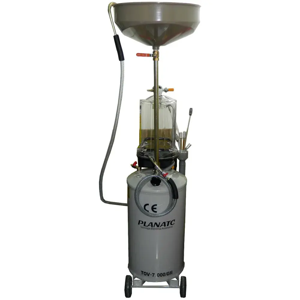 Equipamento troca de óleo vácuo ou gravidade Planatc