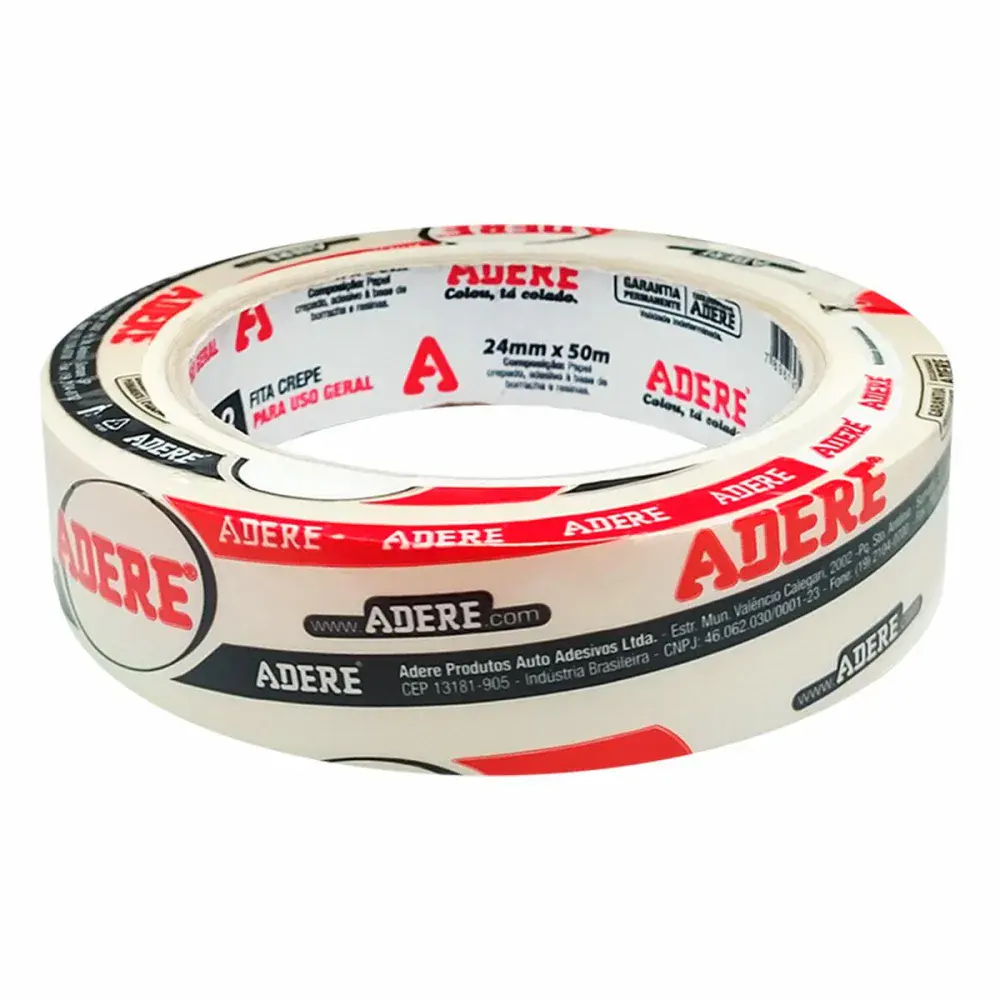 Fita crepe 423 uso geral 24MMX50M Adere