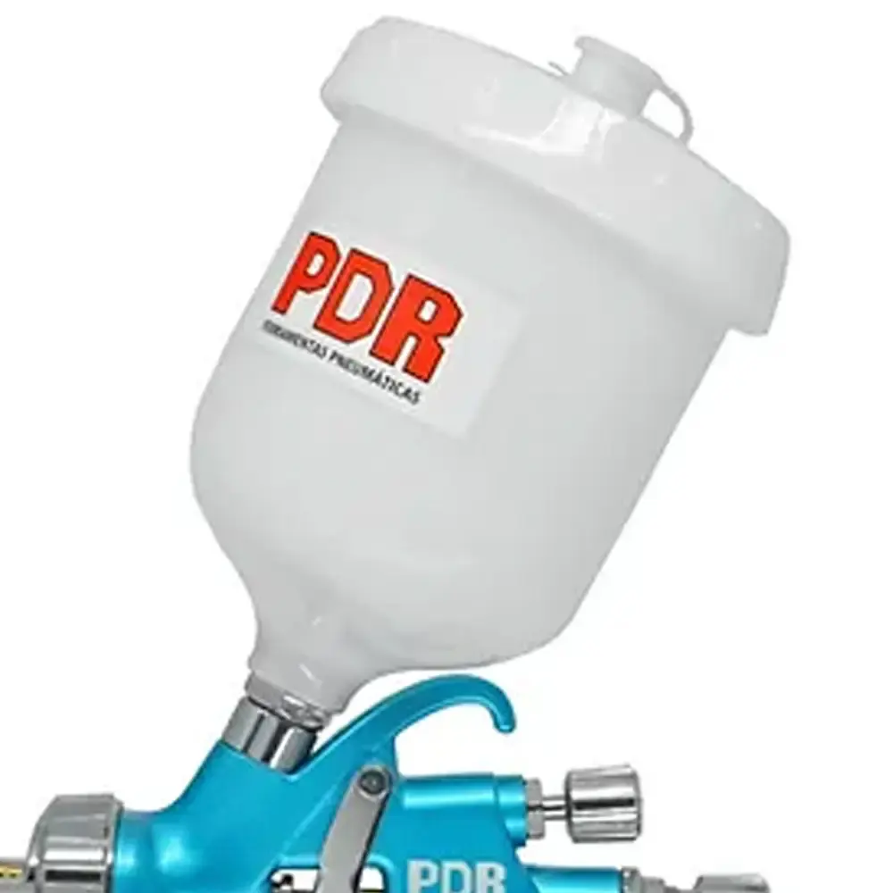 Pistola de Pintura Gravidade 600ml L.V.M.P 1.3mm Pro-555 PDR by LDR2 — fotografia 4