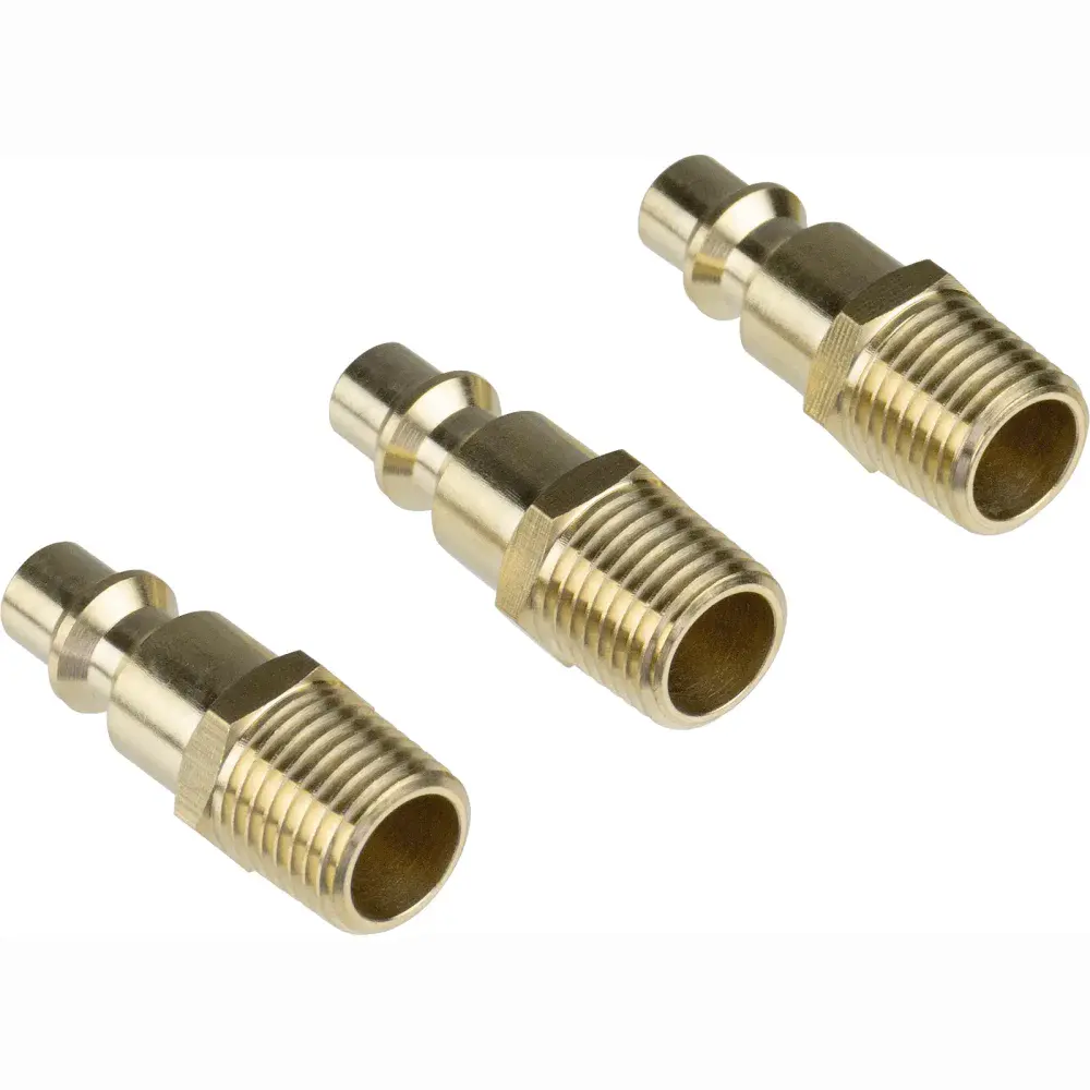 Kit acoplador rápido ar 1/4" 5 peças Worker — fotografia 5