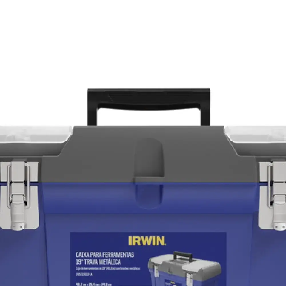 Caixa para ferramentas 19 pol com trava metálica IWST19013-LA Irwin — fotografia 5