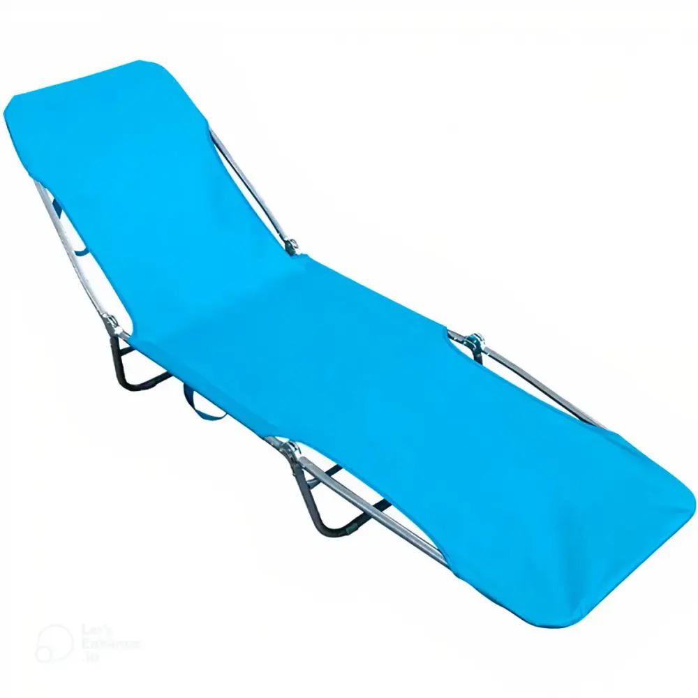 Cadeira espreguiçadeira praia piscina em textilene IWCET001 ImportWay