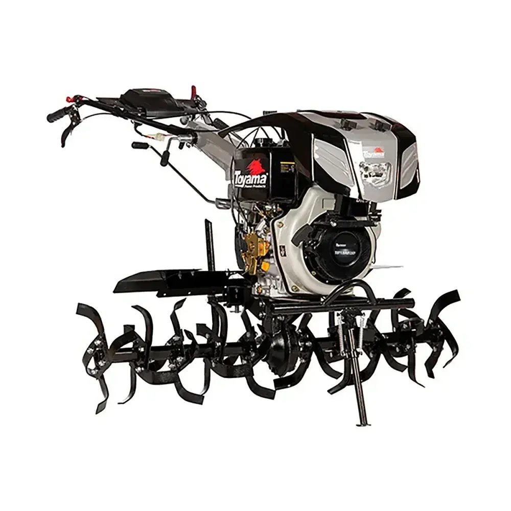 Motocultivador a diesel 4T 5,5L 418CC 11HP Toyama — fotografia 5