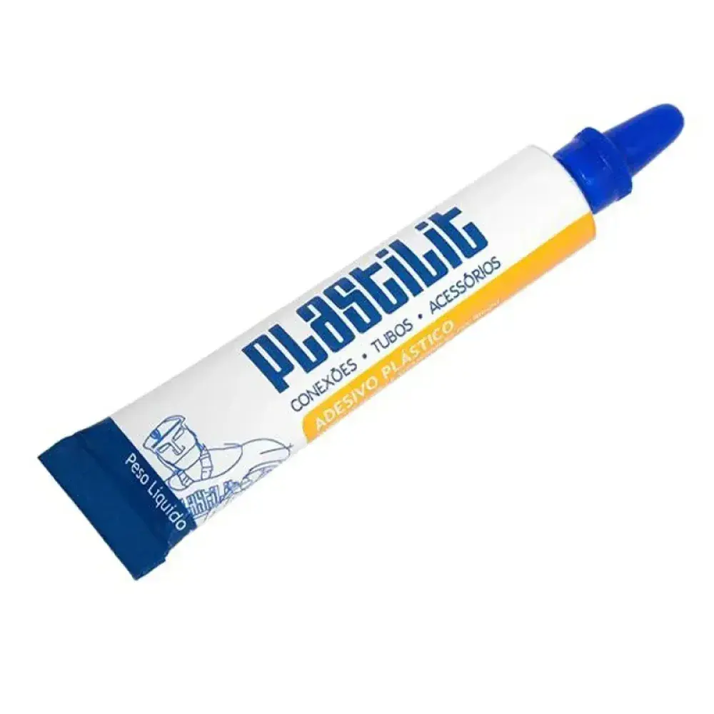 Adesivo pvc soldável bisnaga 17G da Plastilit — fotografia 2